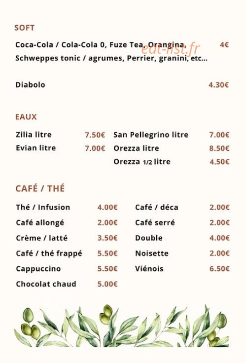 Côté Jardin — carte page 10