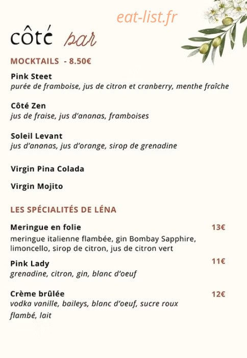Côté Jardin — carte page 5