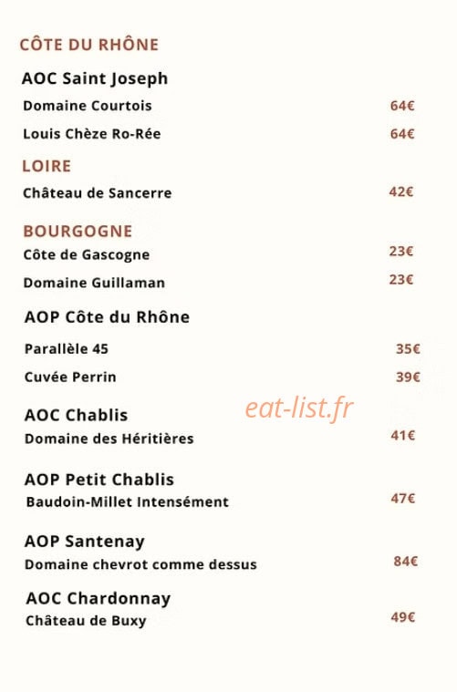 Côté Jardin — carte page 13