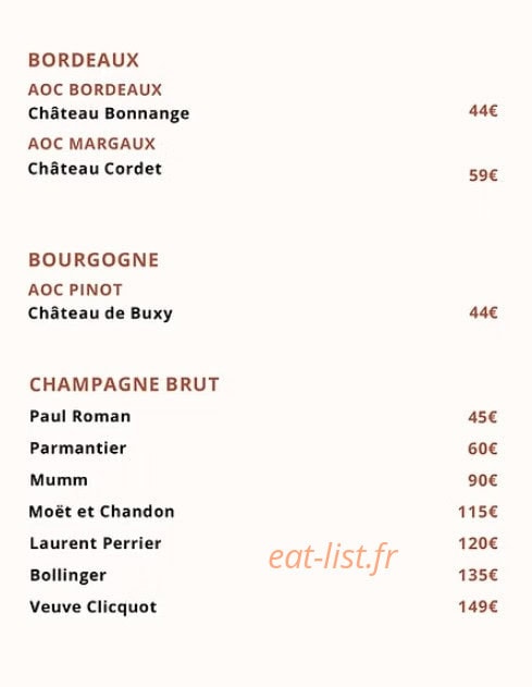 Côté Jardin — carte page 16