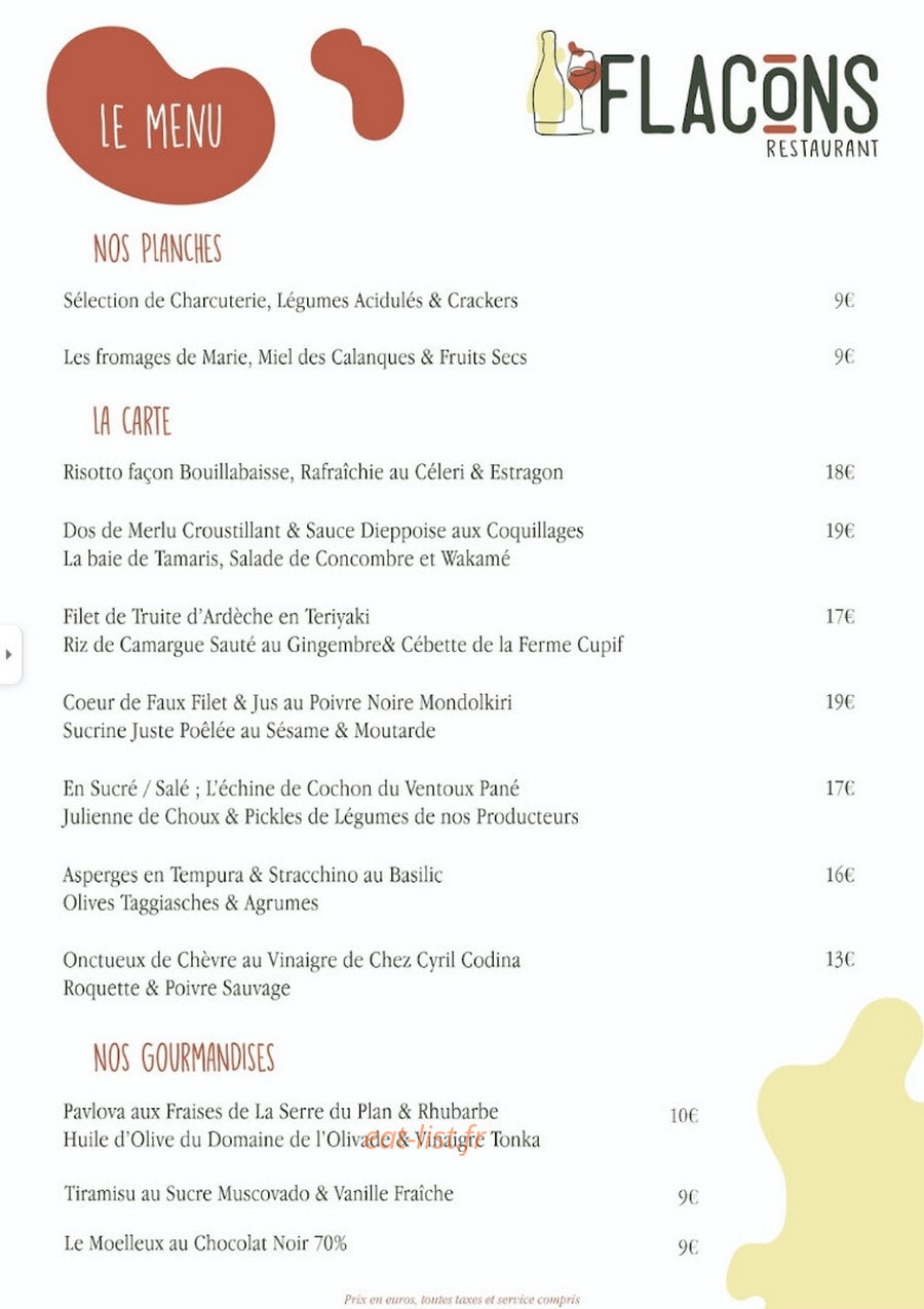 Flacons — carte page 2