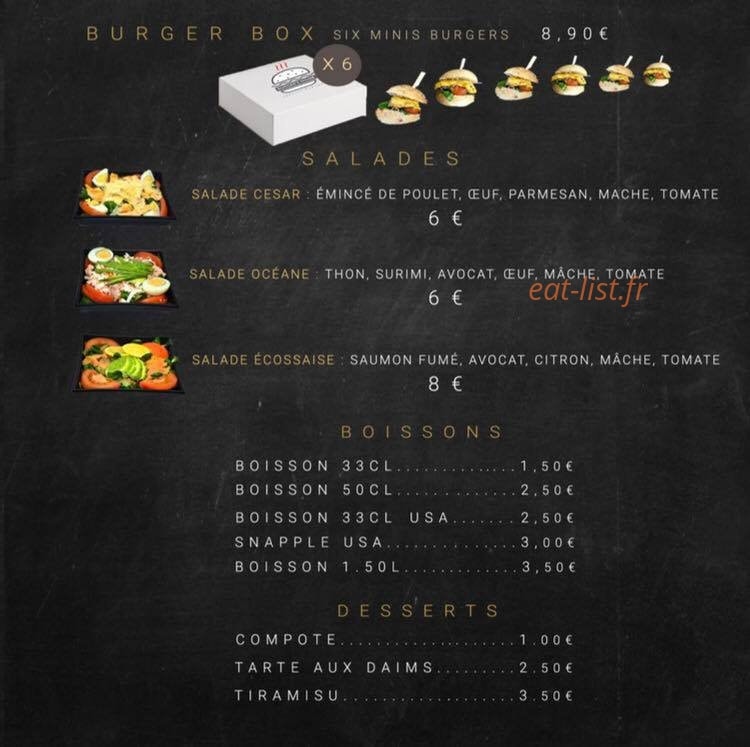 Food-truck Burger Ã  La Ciotat - menu et photos