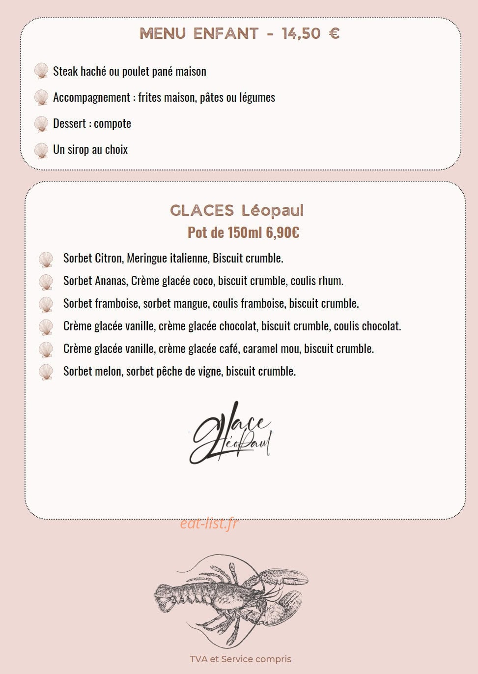 Hotel Rose Thé — carte page 5