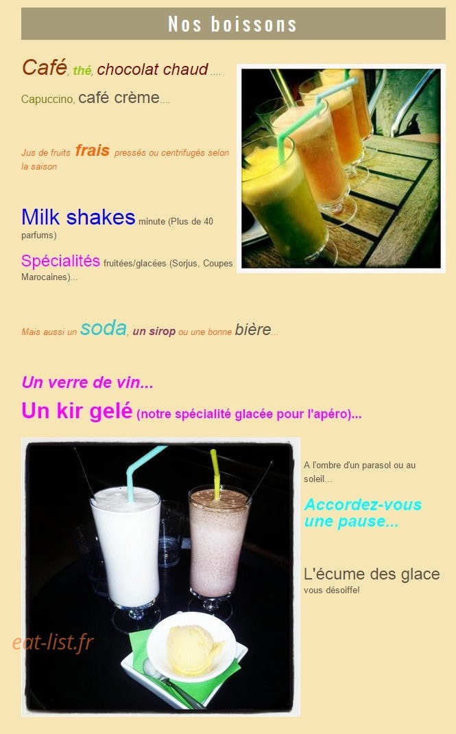 L'écume des glaces — carte page 8