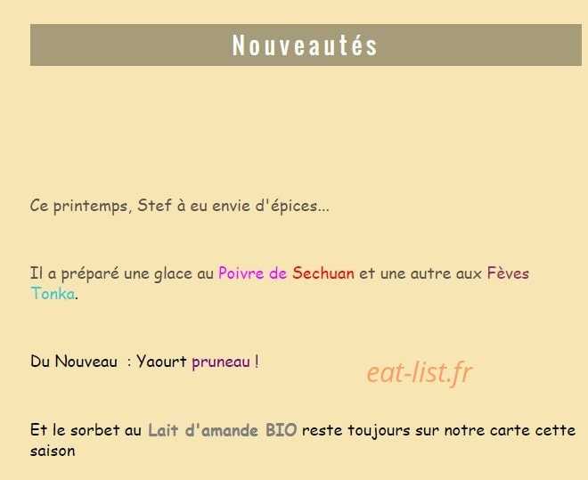 L'écume des glaces — carte page 9