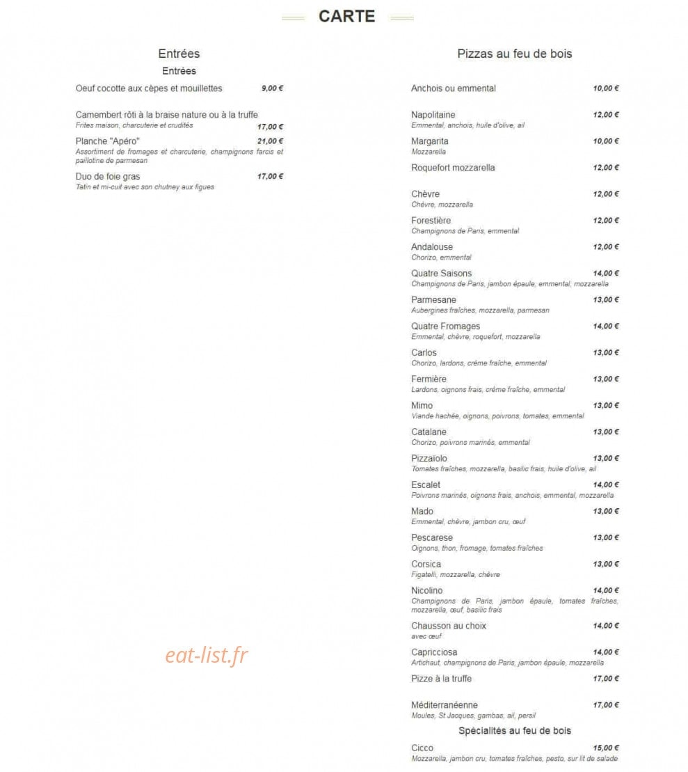 L'Escalet — carte page 1