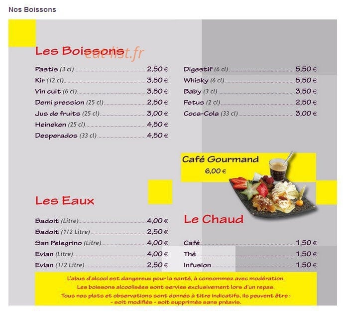 La Carta — carte page 5