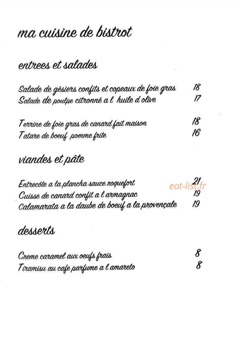 La Joïa — carte page 2