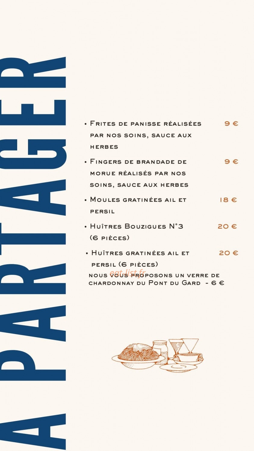 La Virgule à La Ciotat menu et photos — free download
