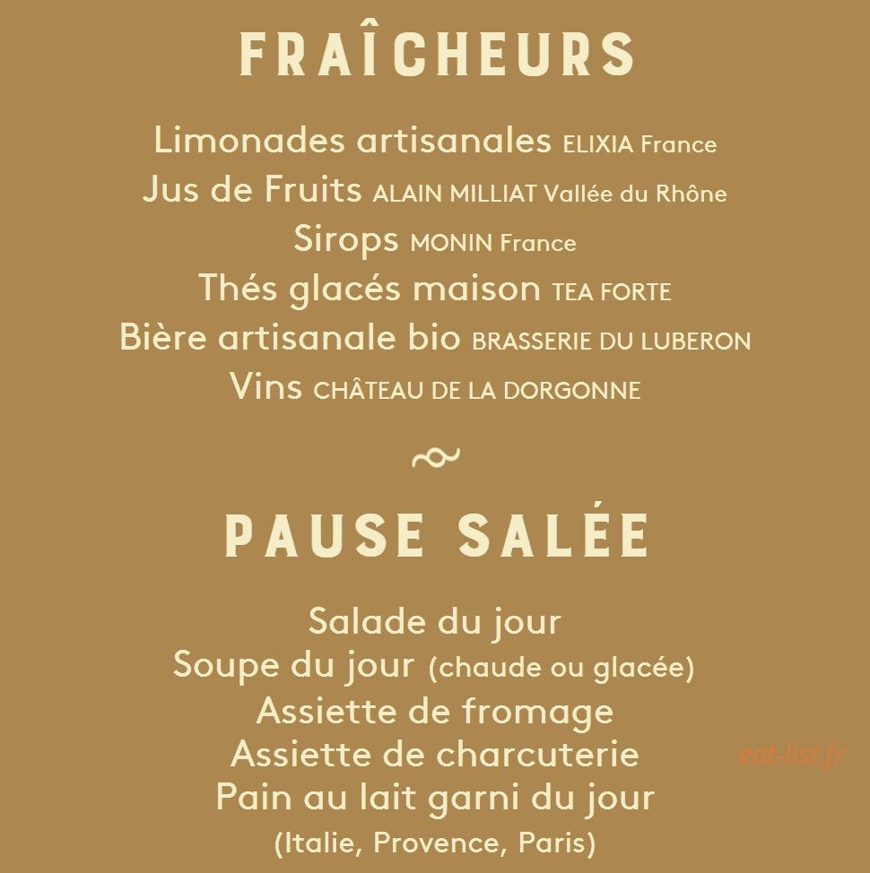 Le café de l'horloge — carte page 2