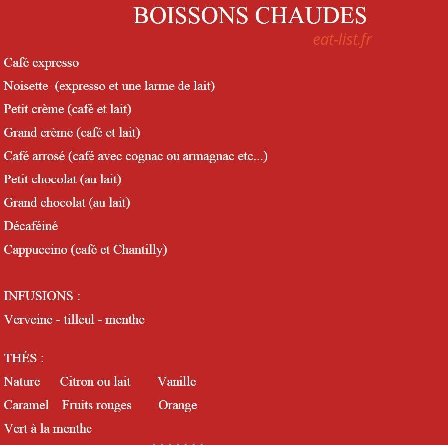Le Continental — carte page 1