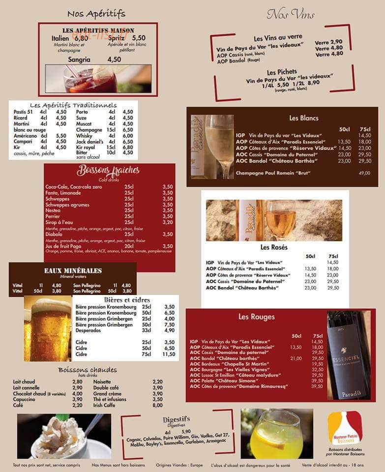Le Perroquet — carte page 4