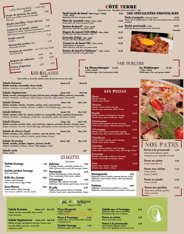 Le Perroquet — carte page 2