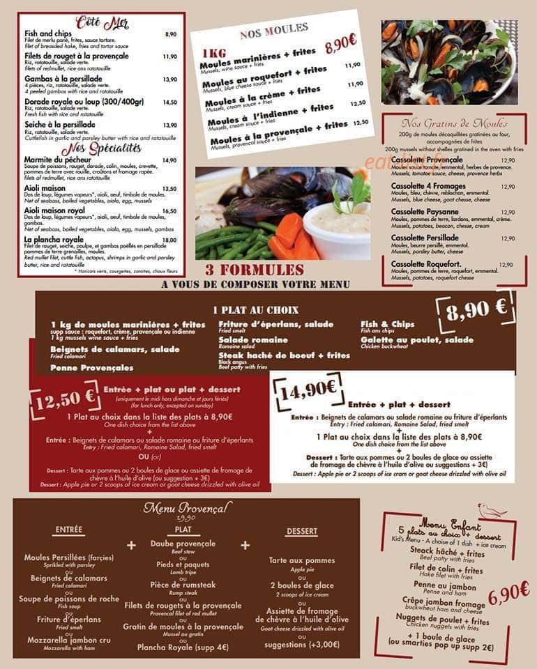 Le Perroquet — carte page 3