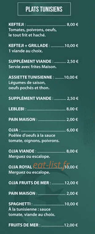 Le Tunisien — carte page 5