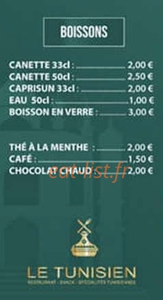 Le Tunisien — carte page 8