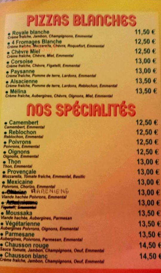 Les palmiers — carte page 2