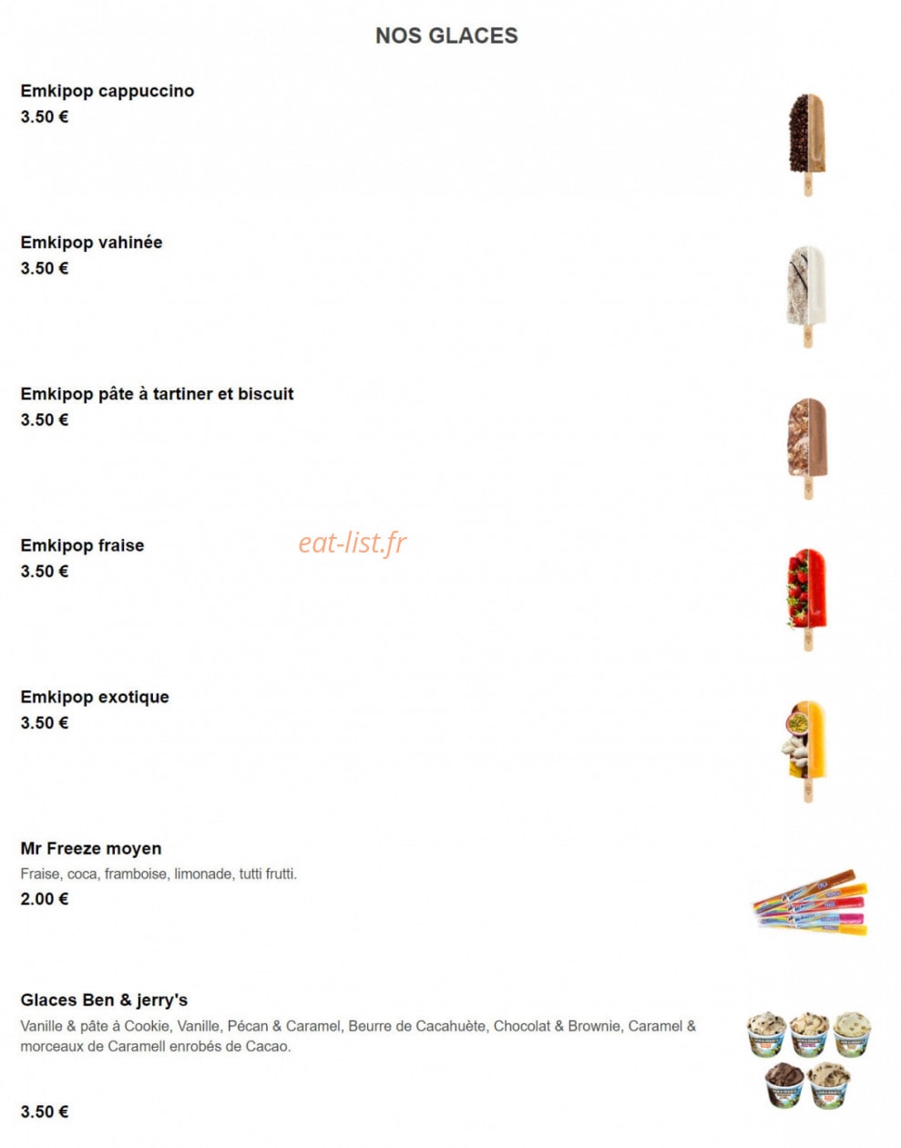 My Bowl — carte page 7