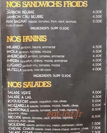 Pizza Bartoch — carte page 4