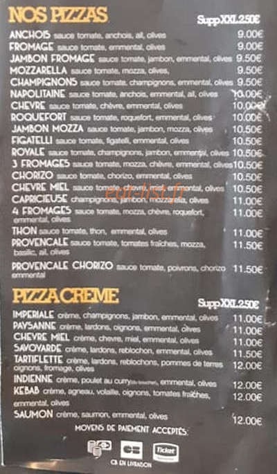 Pizza Bartoch — carte page 7