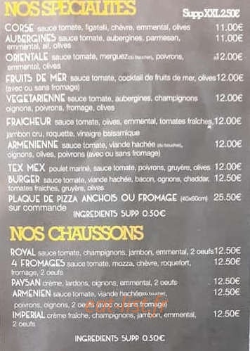 Pizza Bartoch — carte page 5