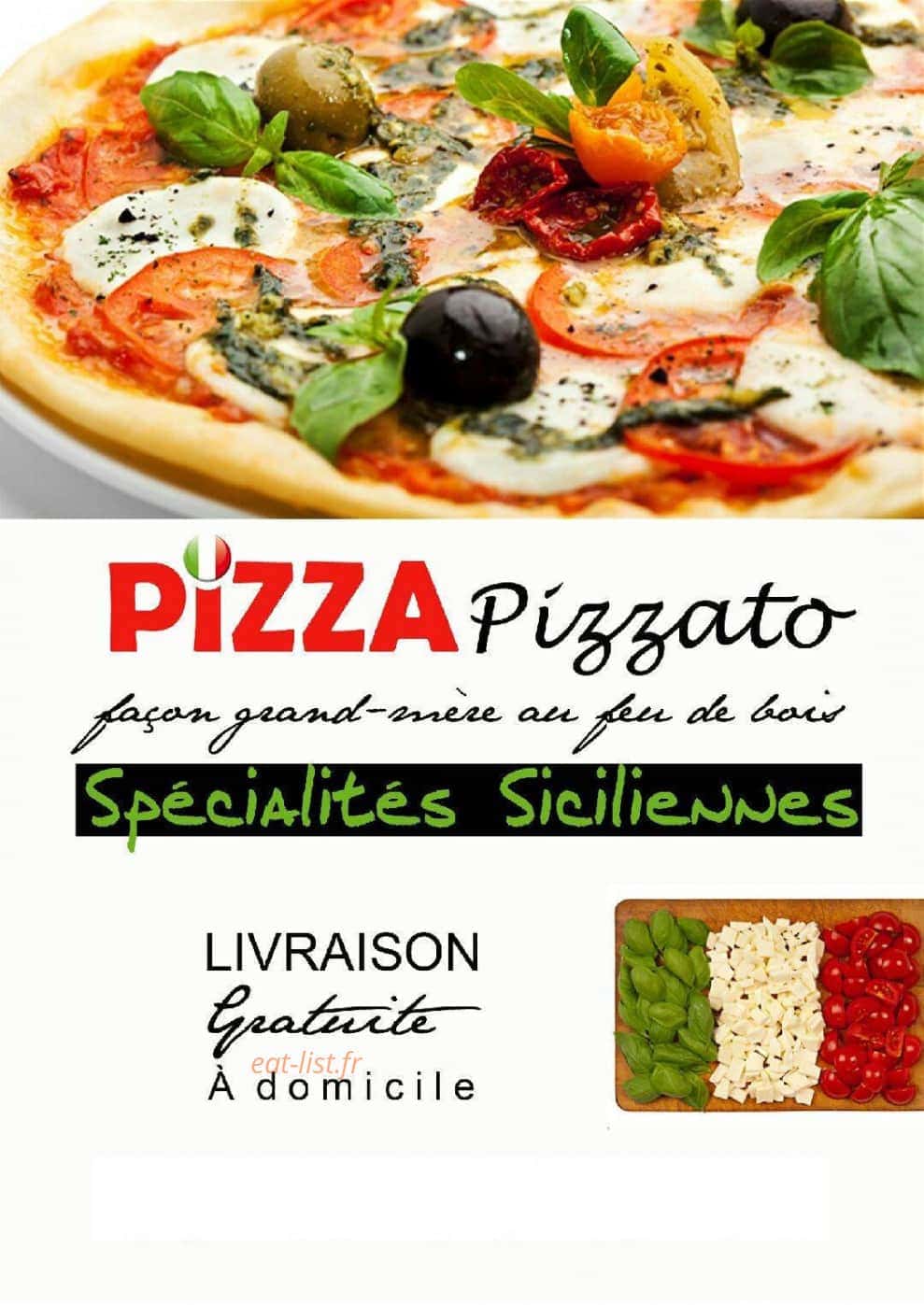 Pizza To' — carte page 1