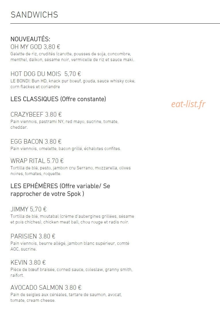 Spok — carte page 1