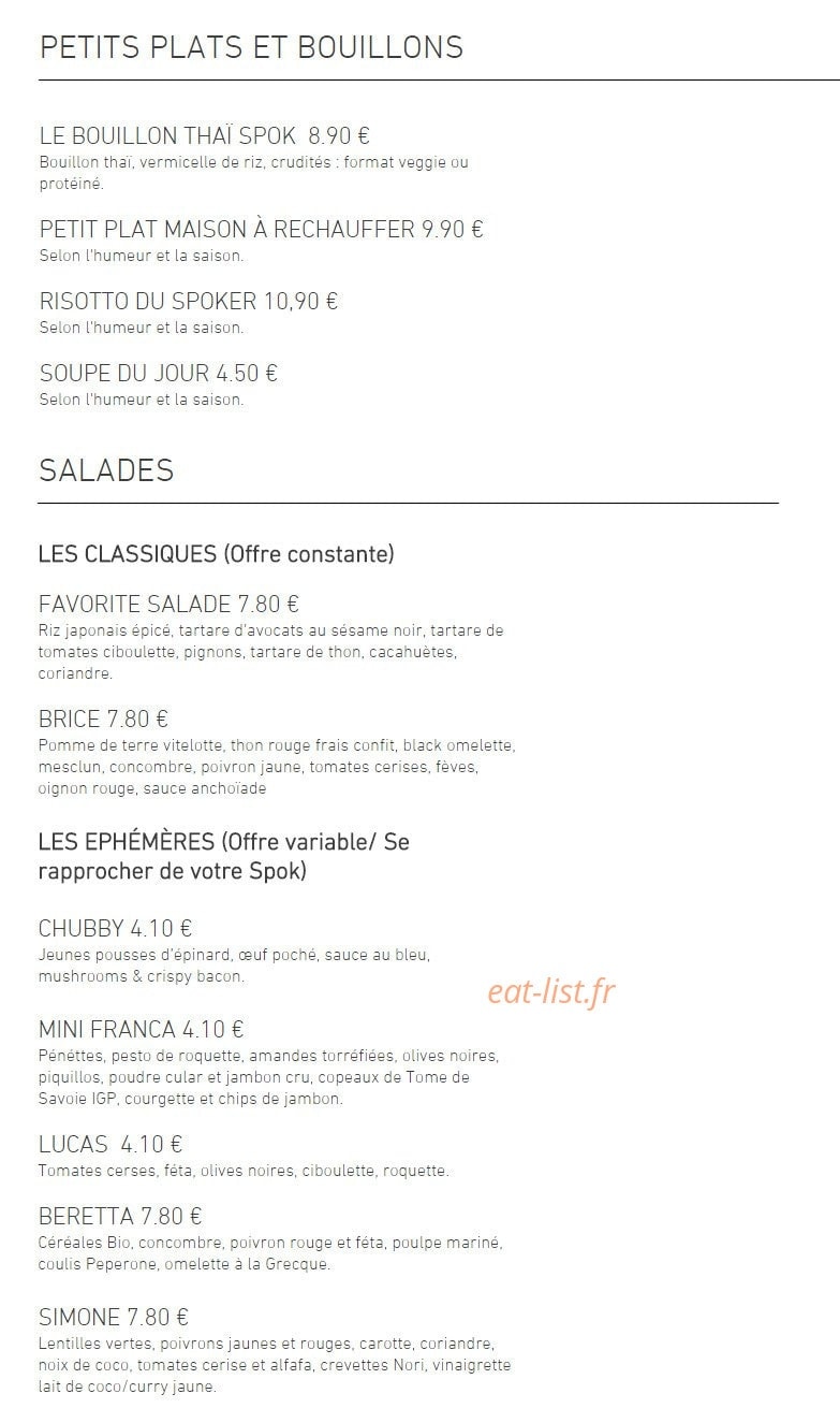 Spok — carte page 3
