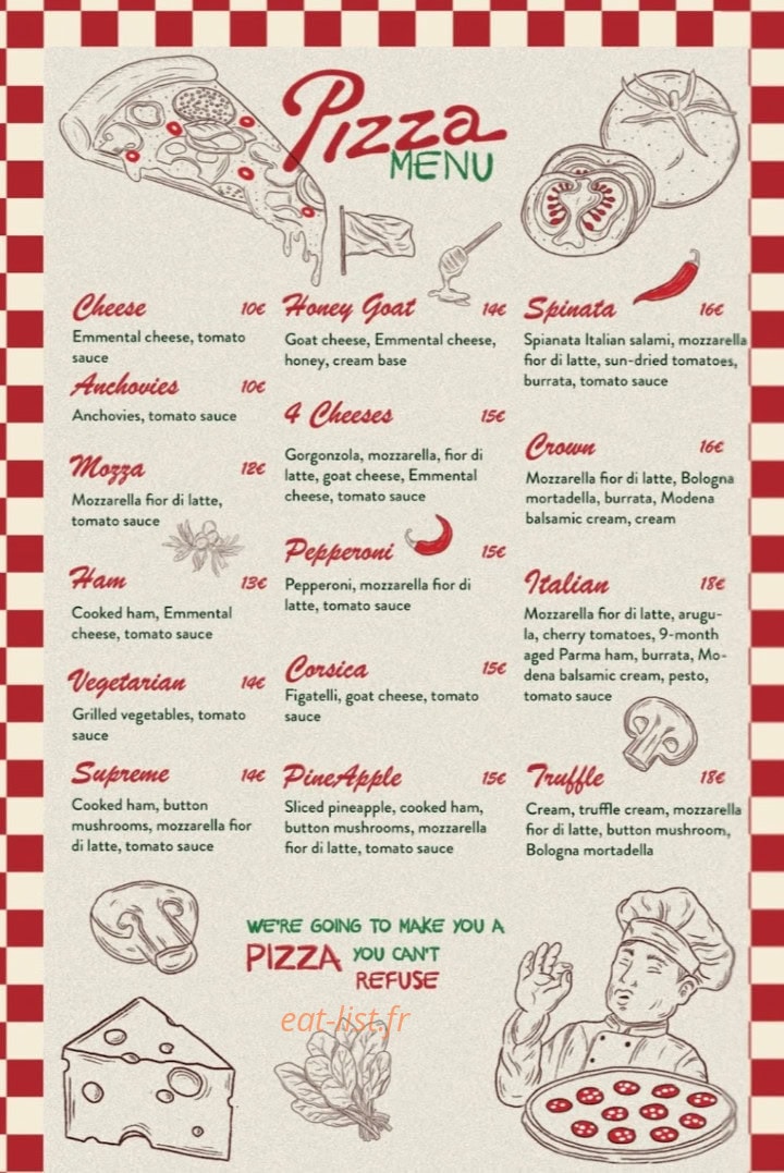 The Crown — carte page 2