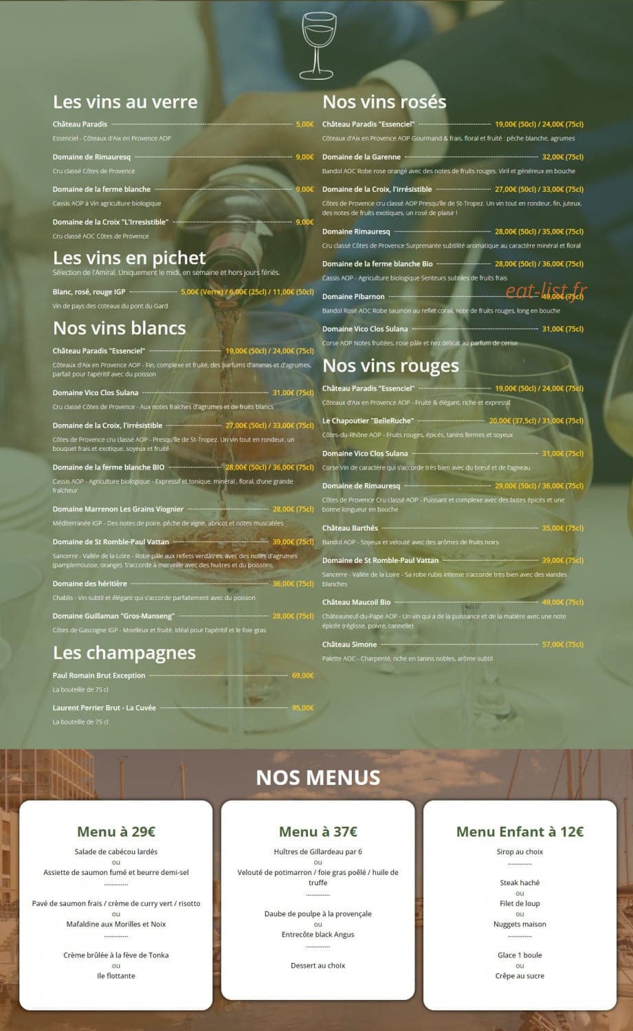L'Amiral — carte page 5