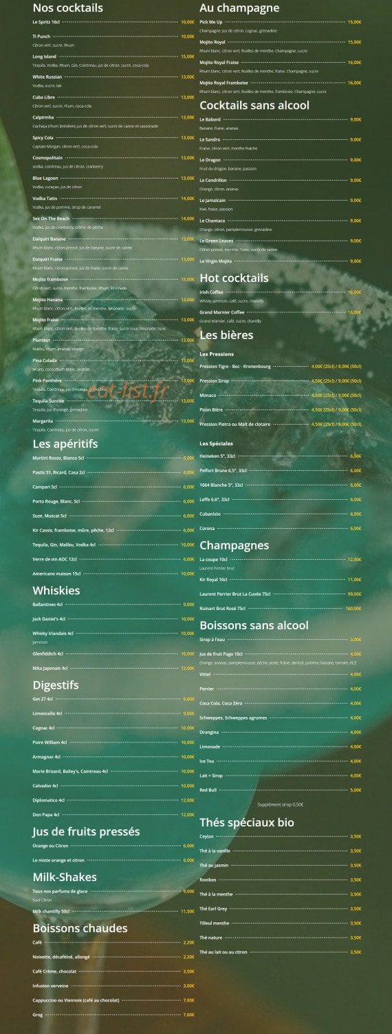 L'Amiral — carte page 4