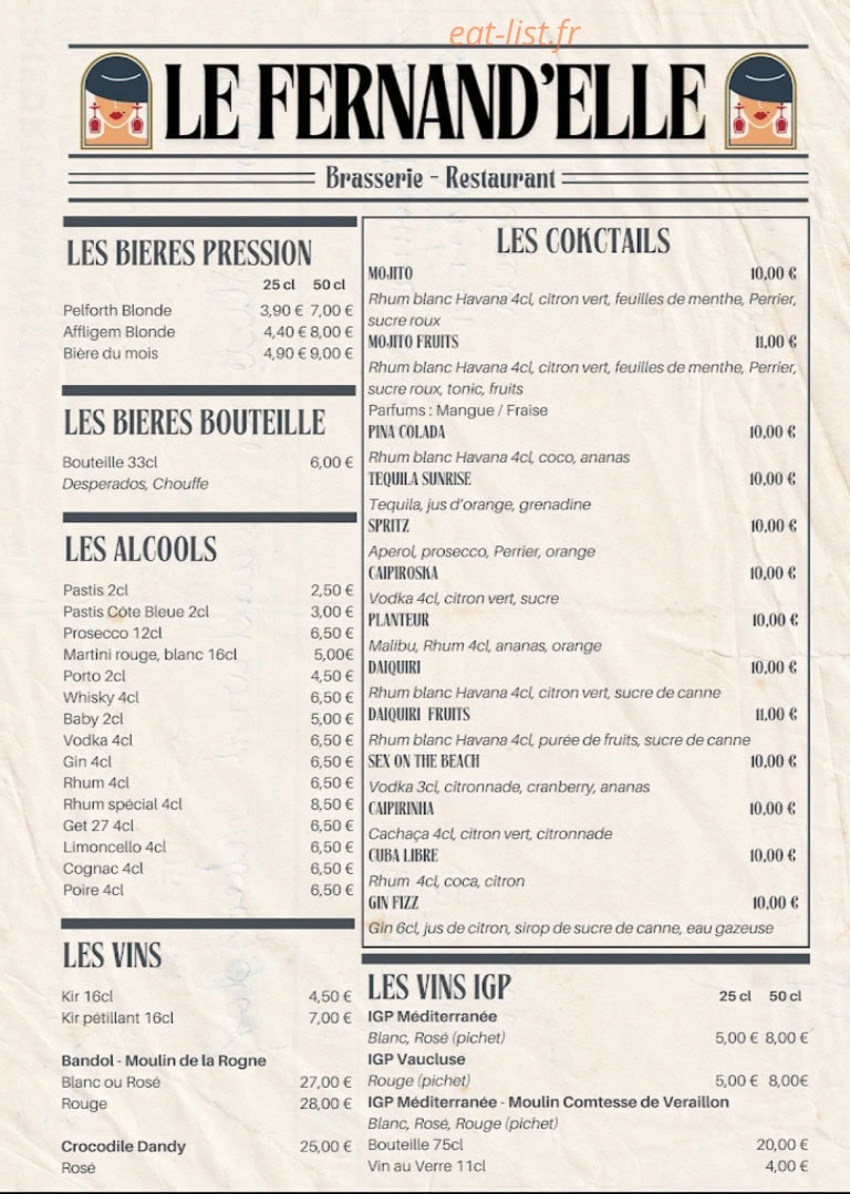 Le Fernand'elle — carte page 4