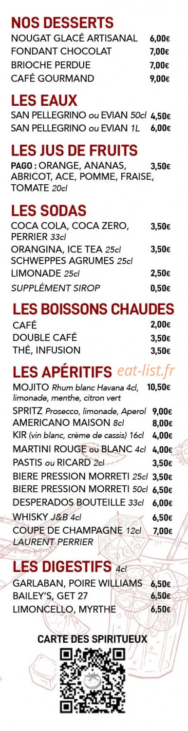 Le Latino — carte page 5