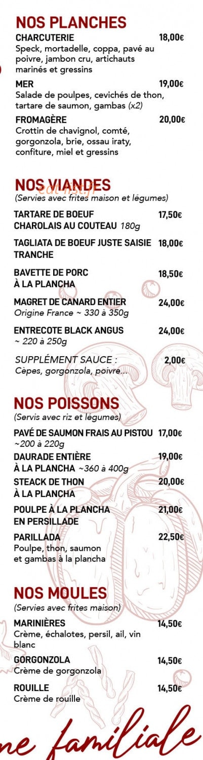 Le Latino — carte page 2