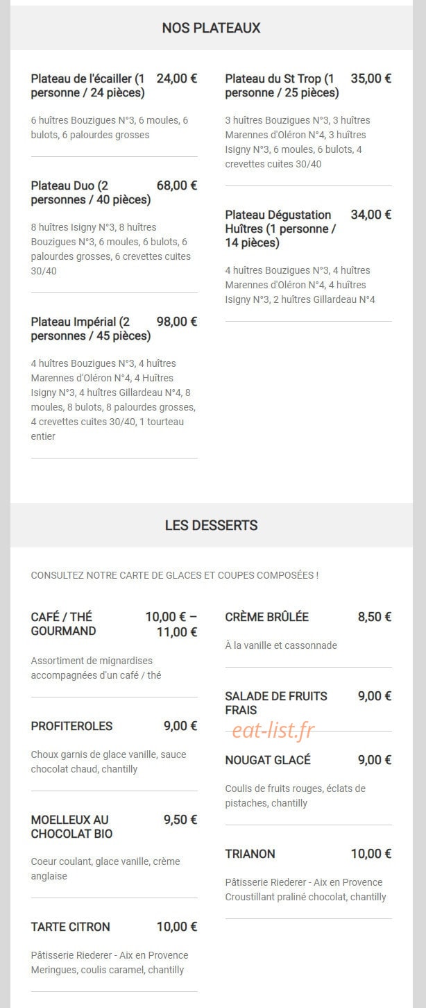 Le Saint-Trop — carte page 4
