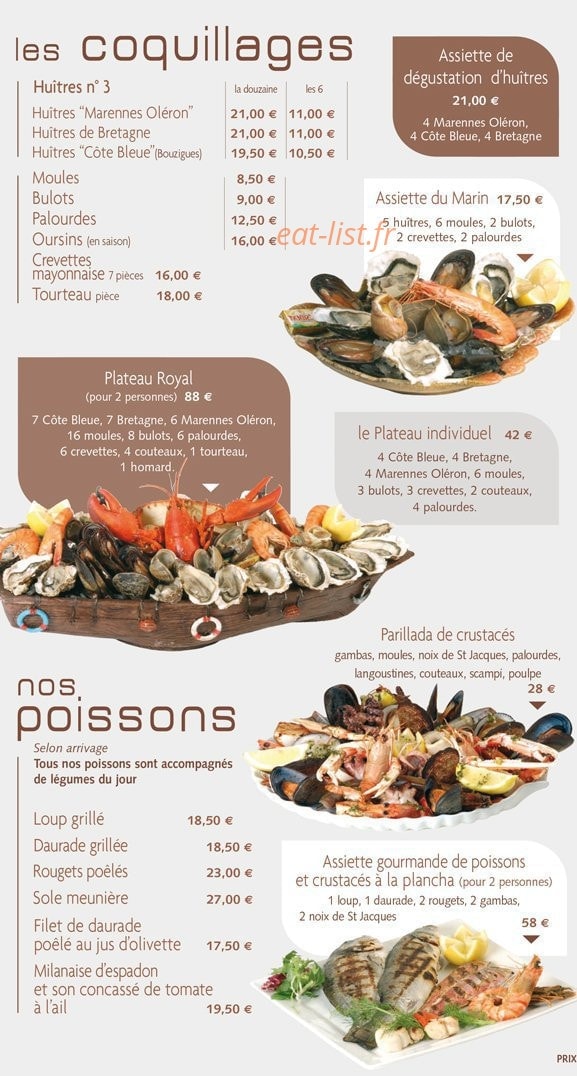 Les Terrasses — carte page 2