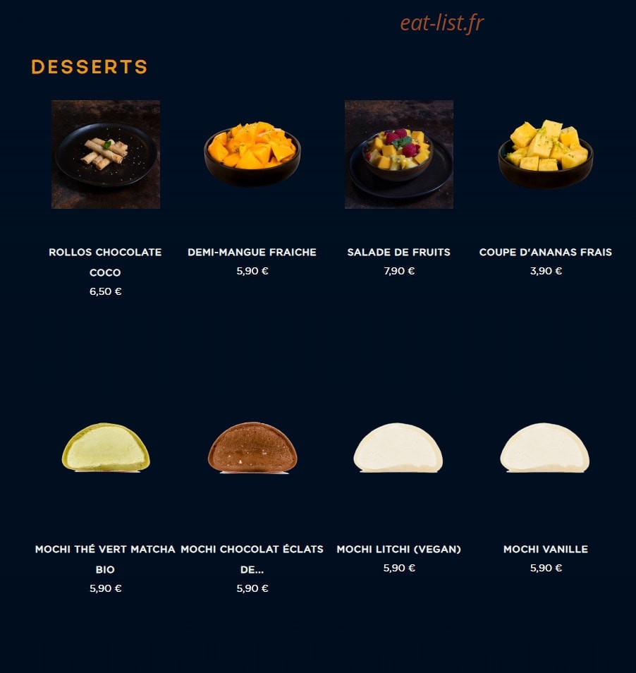 NKI sushi — carte page 13