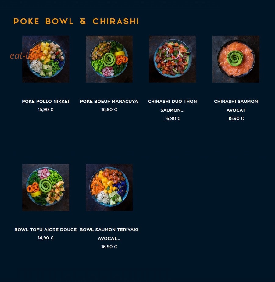 NKI sushi — carte page 10