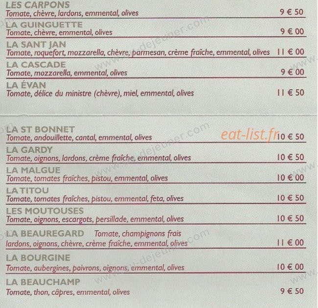 Lou Sant Jean — carte page 4