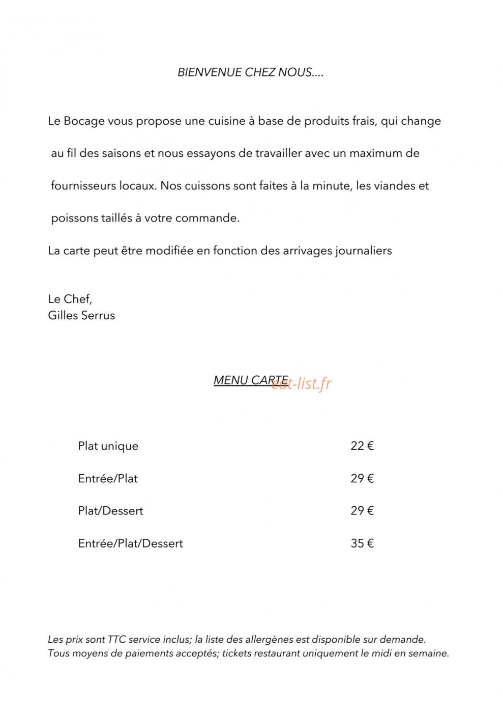 Le Bocage — carte page 4