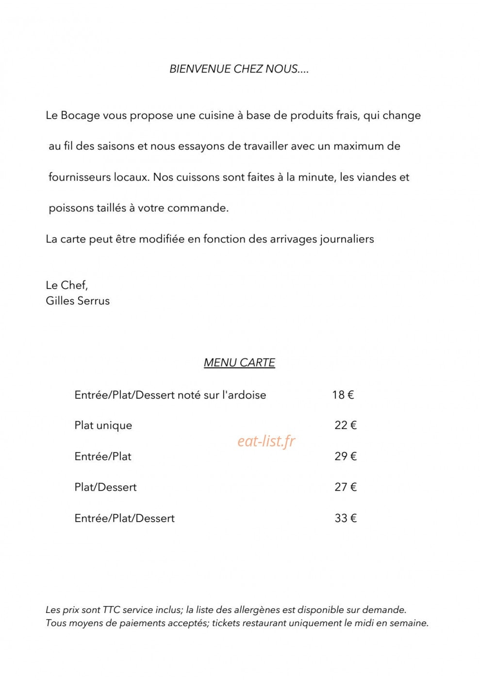 Le Bocage — carte page 2