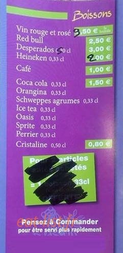 Le Cigalou — carte page 6