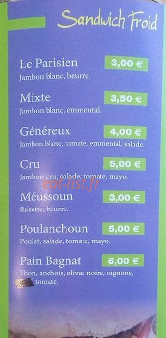 Le Cigalou — carte page 3
