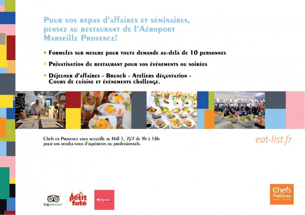 Chefs en Provence — carte page 6