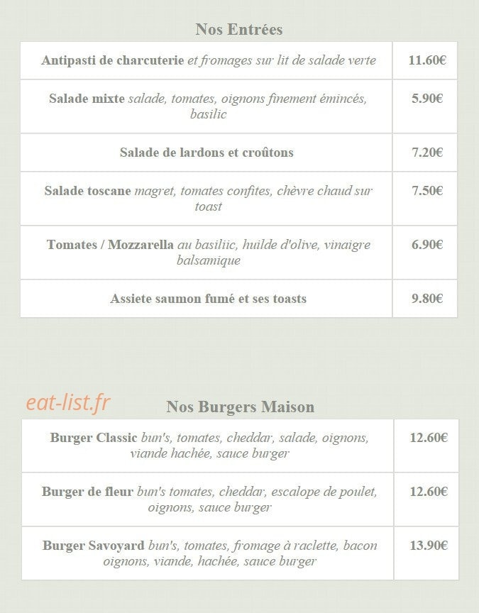 Copains Copines — carte page 2