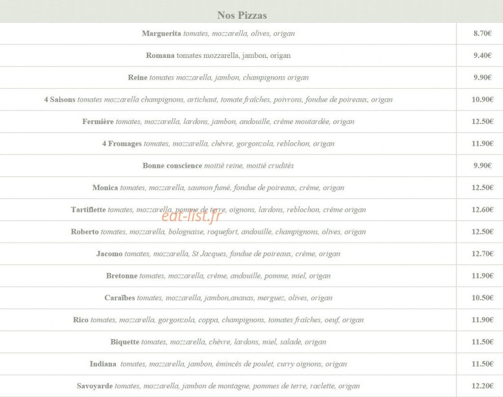 Copains Copines — carte page 5