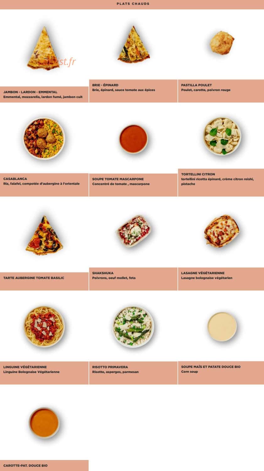 Exki — carte page 4