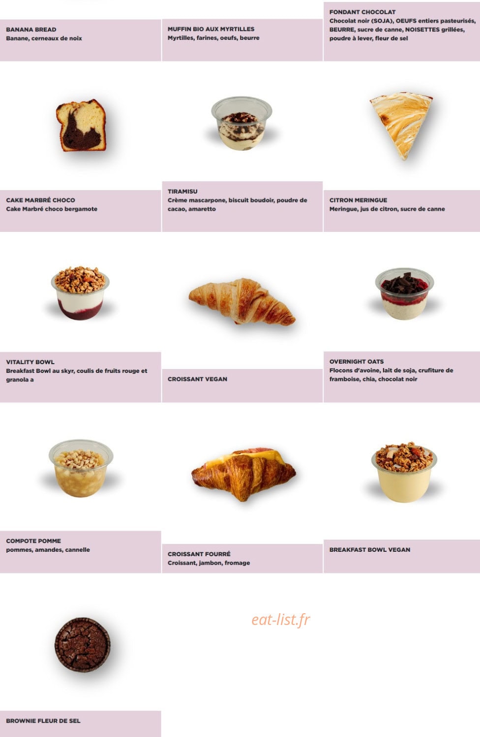 Exki — carte page 6