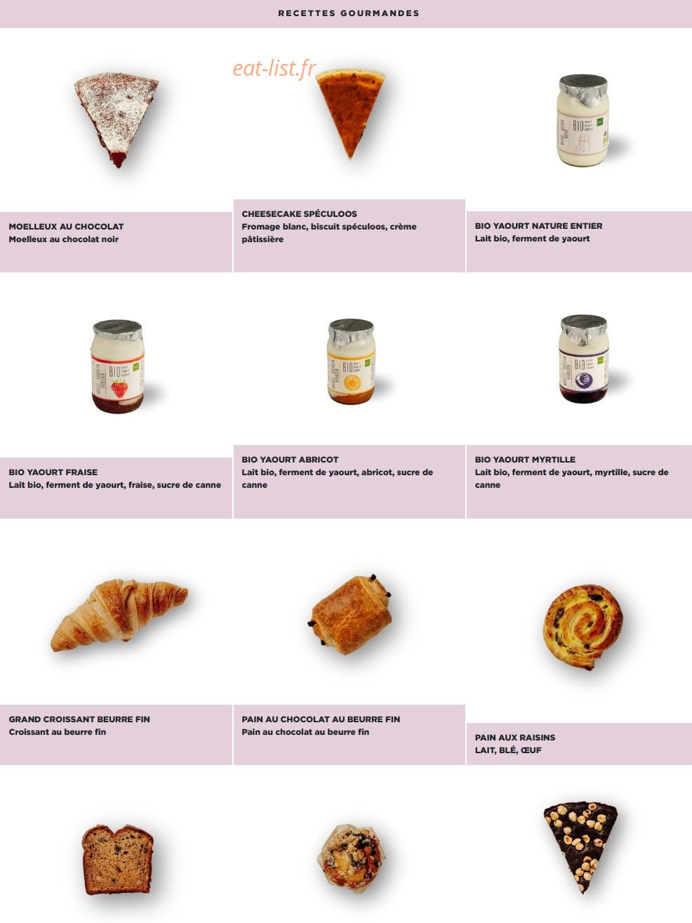 Exki — carte page 5
