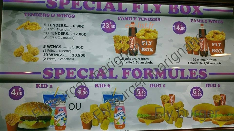 Fly Burgeur — carte page 3